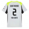 Borussia Dortmund Yan Couto #2 Gostujuci Dres 2025-26 Kratak Rukav